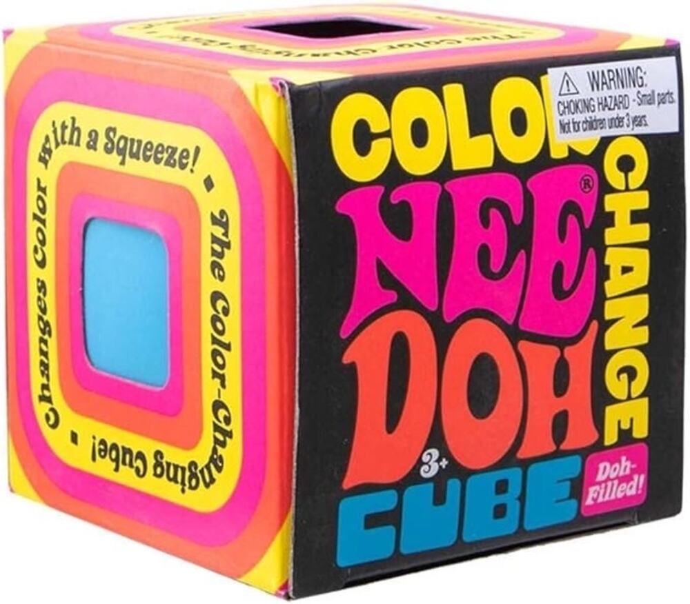 NeeDoh Color Change Cube | Blue to Pink - NIB!